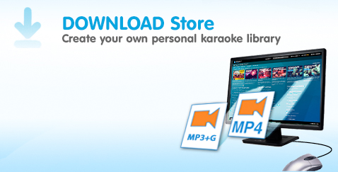 Karaoke Download Store, Create your own personal karaoke library